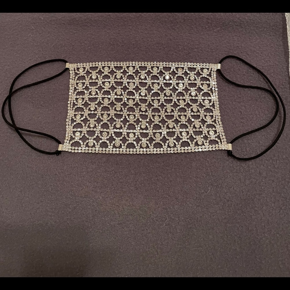 Rhinestone Mask Overlay - Picture 2 of 8